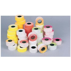 Taśma Do Metkownic Jednorzędowa Fluor Prosta Czerwona 010024c